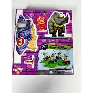 TMNT Mutant Mayhem Build N' Shred Skatepark w/ Skater‎ Raph – New Sealed